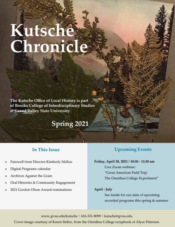 Spring 2021 Kutsche Chronicle
